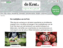 Tablet Screenshot of dekrat.nl